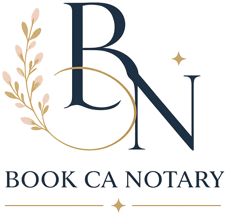 Book CA Notary